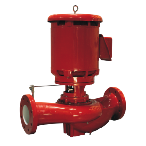 Fire pump package systems, 1580 SERIES vertical in-line pumps