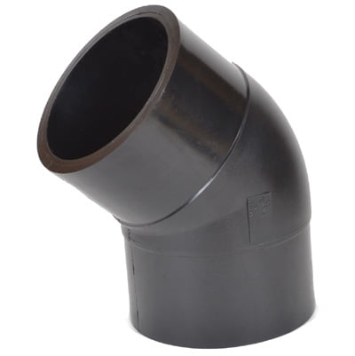 HDPE PIPES & FITTINGS, HDPE 45° Elbow